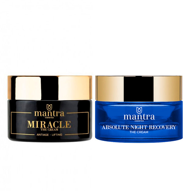 DAY - NIGHT: CREMA GIORNO MIRACLE + CREMA NOTTE ABSOLUTE