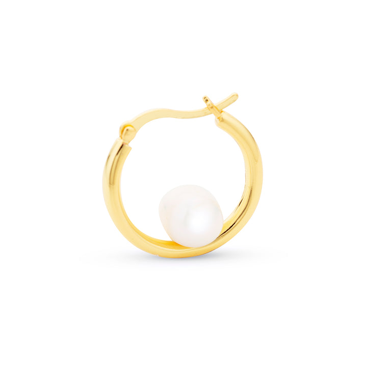 MULTI-STRAIN TWO-TONE SILVER EARRINGS WITH STUDS