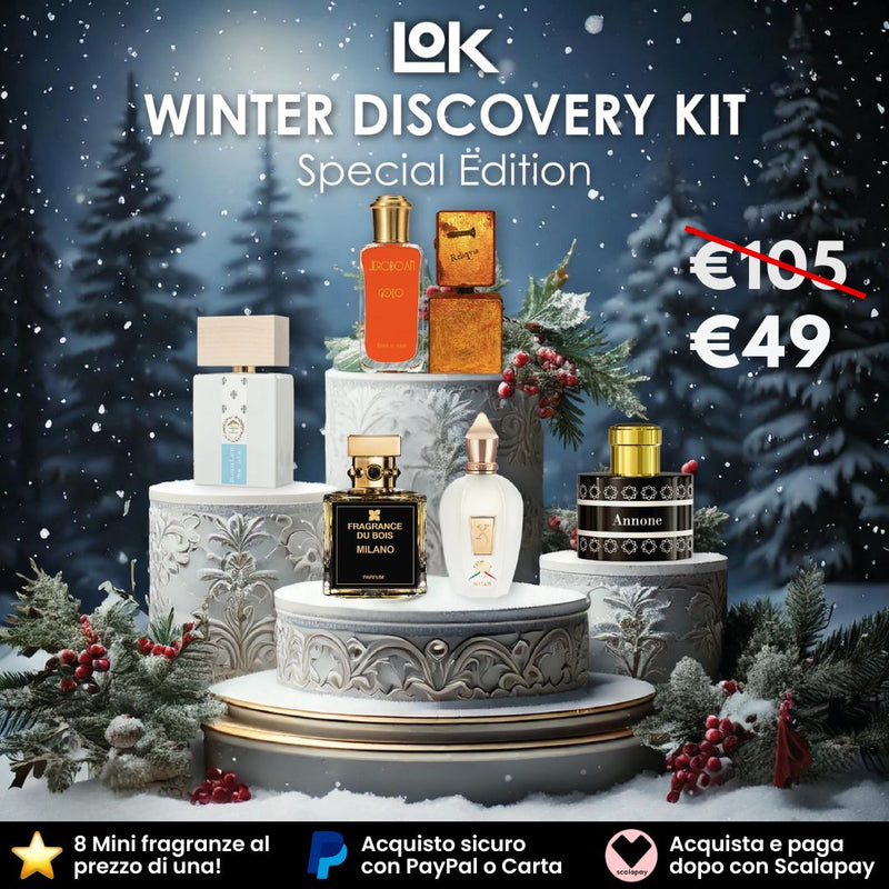 Winter LOK Discovery Kit - 8 Fragranze Iconiche per l’Inverno