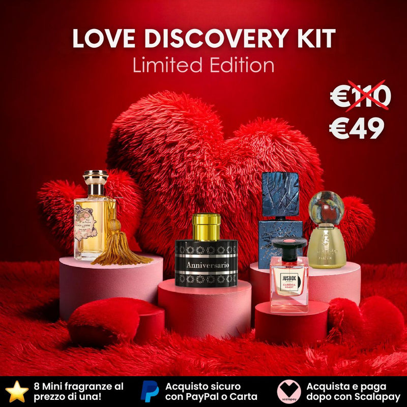 Love Discovery Kit - 8 Fragranze Romantiche per Emozioni Indimenticabili