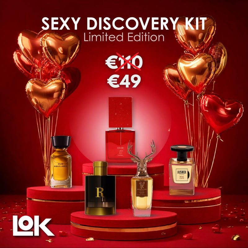 Sexy LOK Discovery Kit - 8 Essenze Seducenti per un Fascino Irresistibile