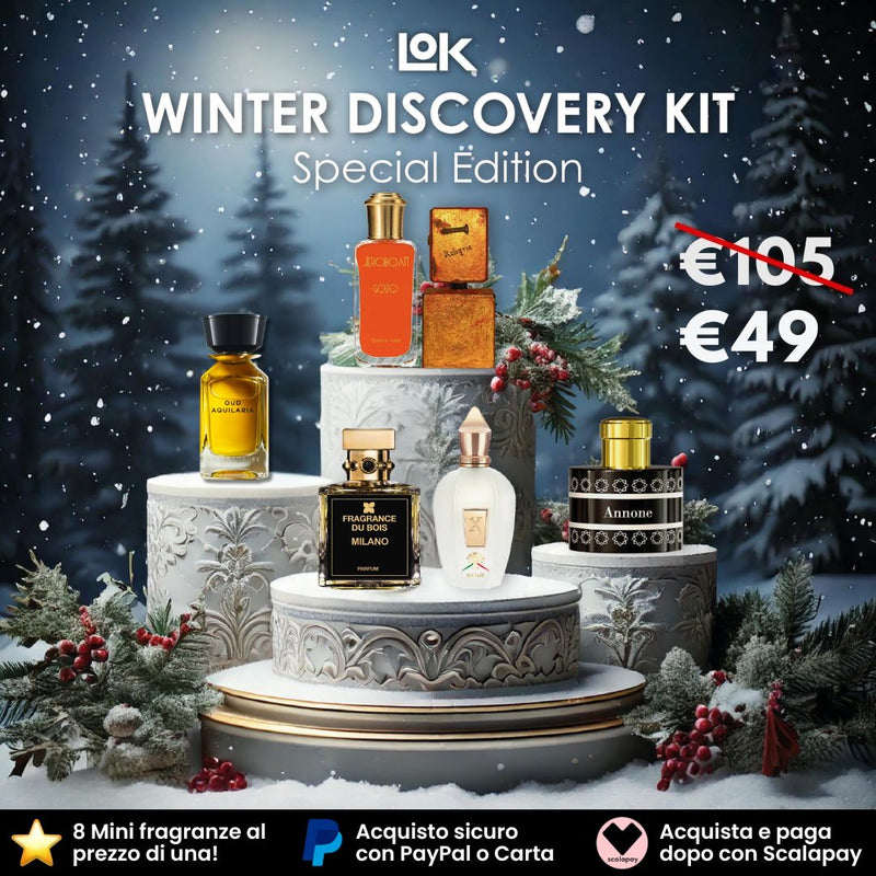 Winter LOK Discovery Kit - 8 Fragranze Iconiche per l’Inverno