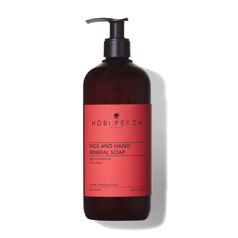 Exfoliating face and hand cleanser 500ml