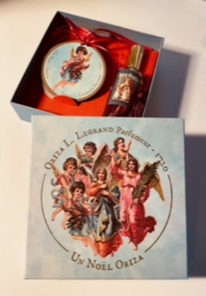 Un Noel box set with Angels and Saint-Nicolas perfumes
